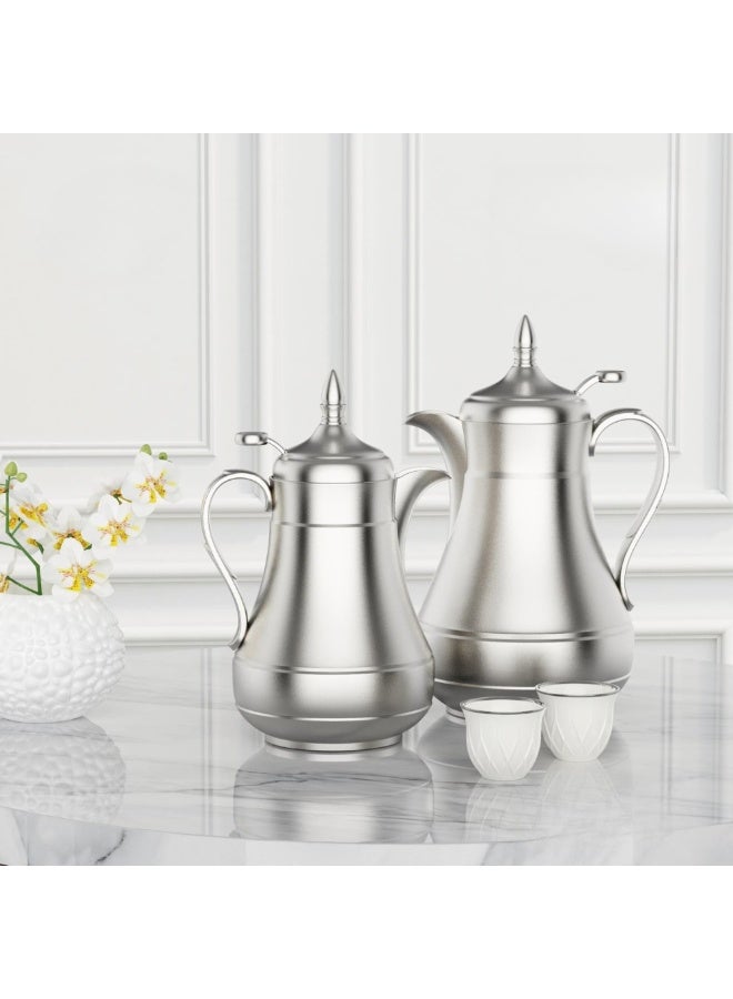 Eva Elegant Coffee & Tea Thermos Set - Image 1